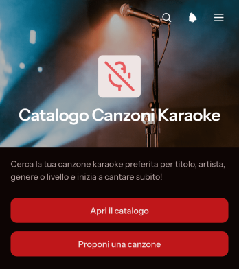 Applicazione Catalogo di Canzoni Karaoke