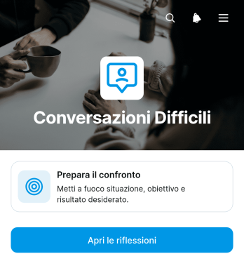 Applicazione di Allenamento alle Conversazioni Difficili