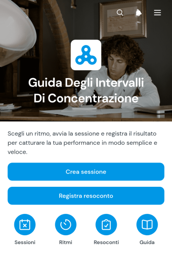 Applicazione Guida agli Intervalli di Concentrazione