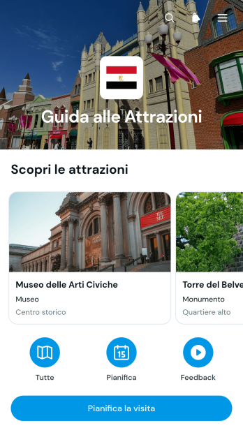 Applicazione Guida alle Attrazioni Turistiche