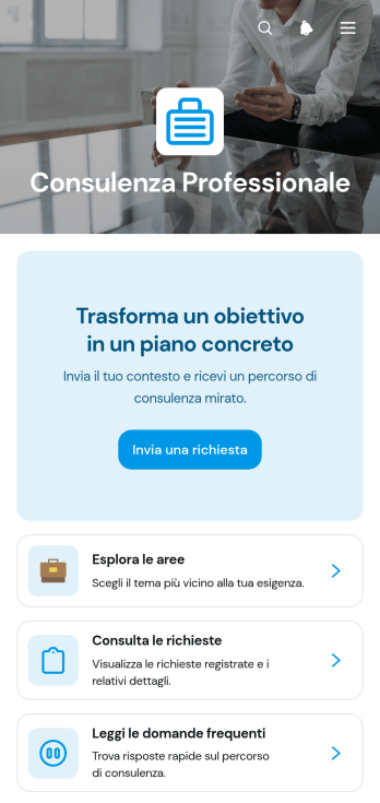 Applicazione per Consulenza Professionale