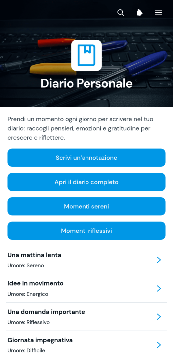 Applicazione per Diario Personale