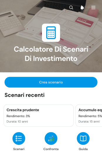 Applicazione per il Calcolo degli Scenari di Investimento