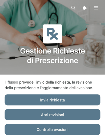 Applicazione per il Flusso di Lavoro delle Prescrizioni Mediche