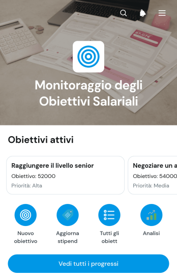Applicazione per il Monitoraggio degli Obiettivi Salariali