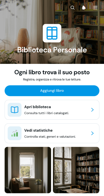 Applicazione per il Monitoraggio della Biblioteca Personale