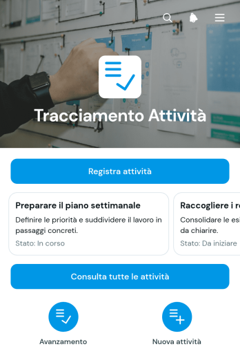 Applicazione per il Monitoraggio delle Attività