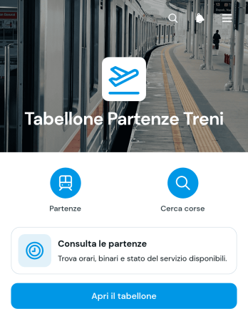 Applicazione per il Tabellone delle Partenze dei Treni