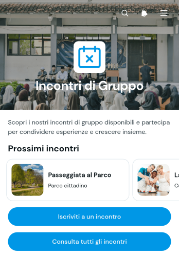 Applicazione per Incontri di Gruppo