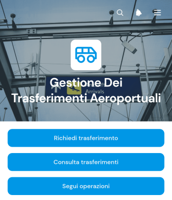 Applicazione per la Gestione dei Trasferimenti dall'Aeroporto