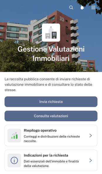 Applicazione per la Gestione delle Valutazioni Immobiliari