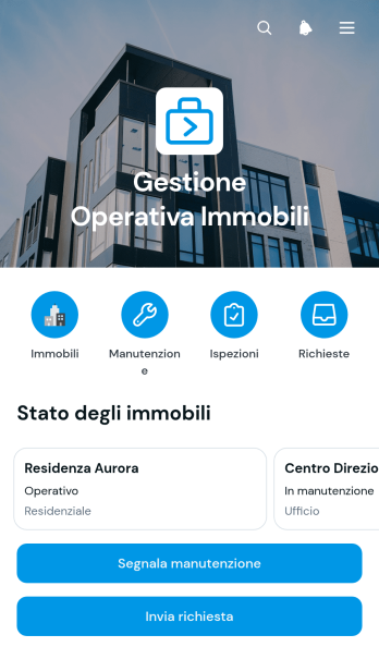 Applicazione per la Gestione Operativa degli Immobili