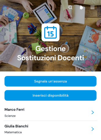 Applicazione per la Pianificazione delle Supplenze dei Docenti