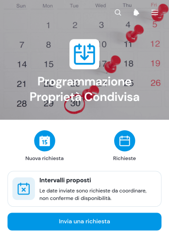 Applicazione per la Pianificazione di Proprietà Condivise