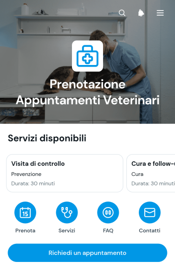 Applicazione per la Prenotazione di Appuntamenti Veterinari