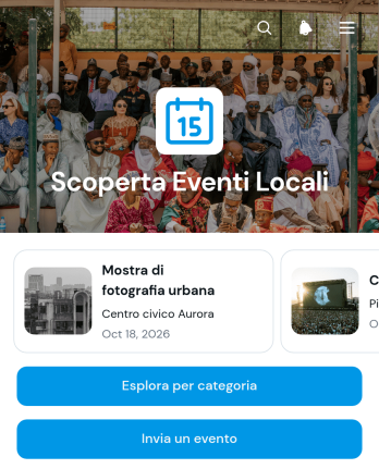 Applicazione per la Scoperta di Eventi Locali