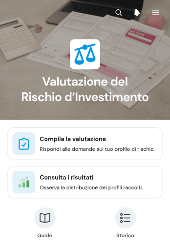 Applicazione per la Valutazione del Rischio d’Investimento