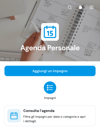 Applicazione per l'Agenda Personale