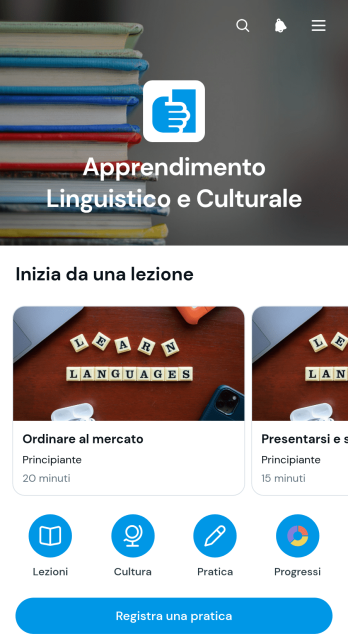 Applicazione per l’Apprendimento della Lingua e della Cultura