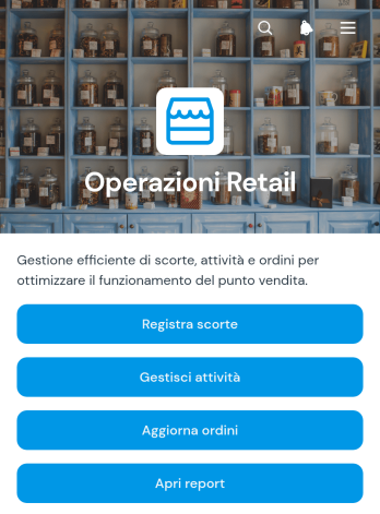 Applicazione per le Operazioni di Vendita al Dettaglio