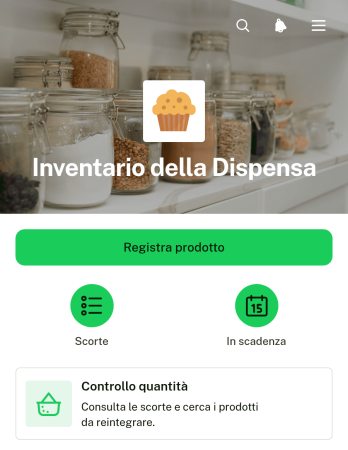 Applicazione per l’Inventario della Dispensa