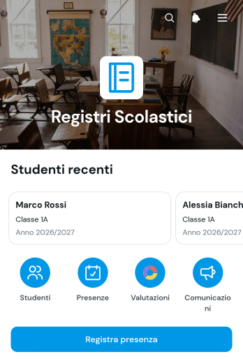 Applicazione per Registri Scolastici