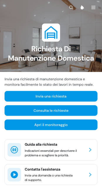 Applicazione per Richieste di Manutenzione Domestica