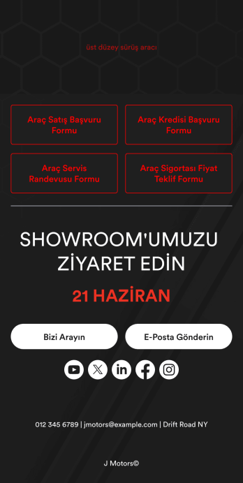 Araç Satış Uygulaması Template