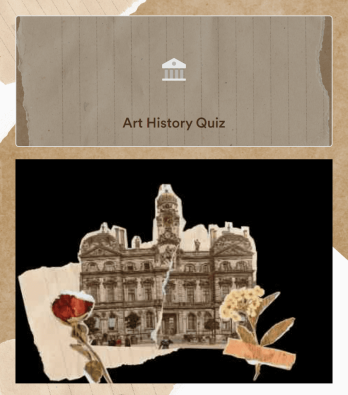 Art History Quiz App Template