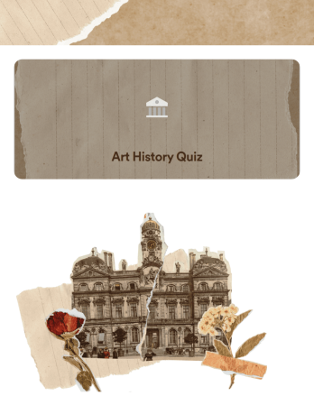 Art History Quiz App Template