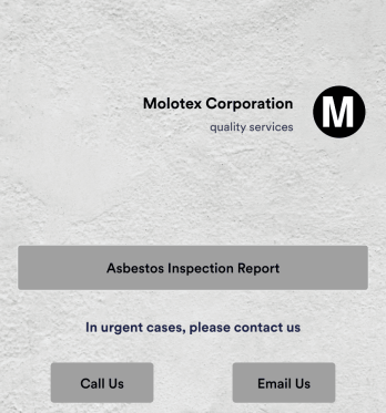 Asbestos Inspection App Template