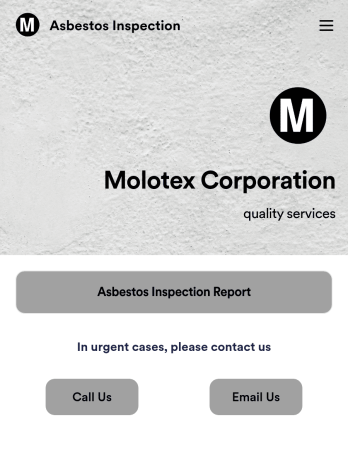 Asbestos Inspection App Template