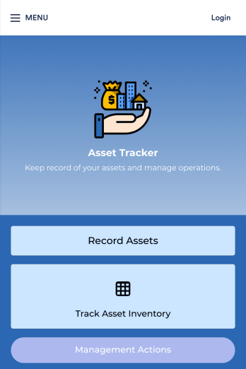 Asset Tracking App Template
