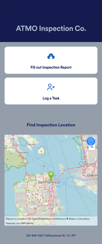 Atmospheric Corrosion Control Inspection App Template