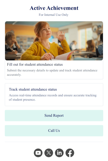 Attendance Tracker App Template