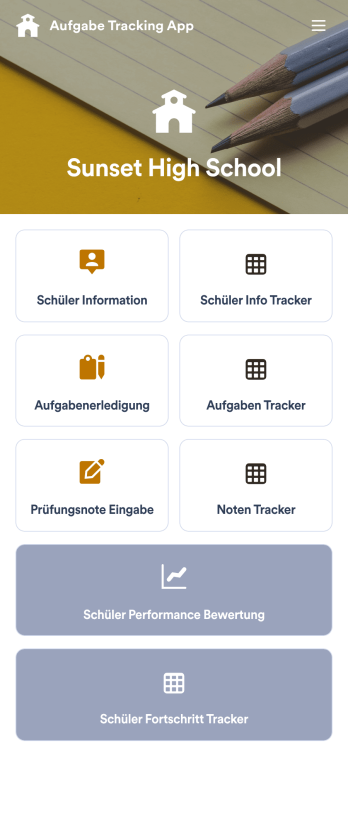 Aufgabe Tracking App