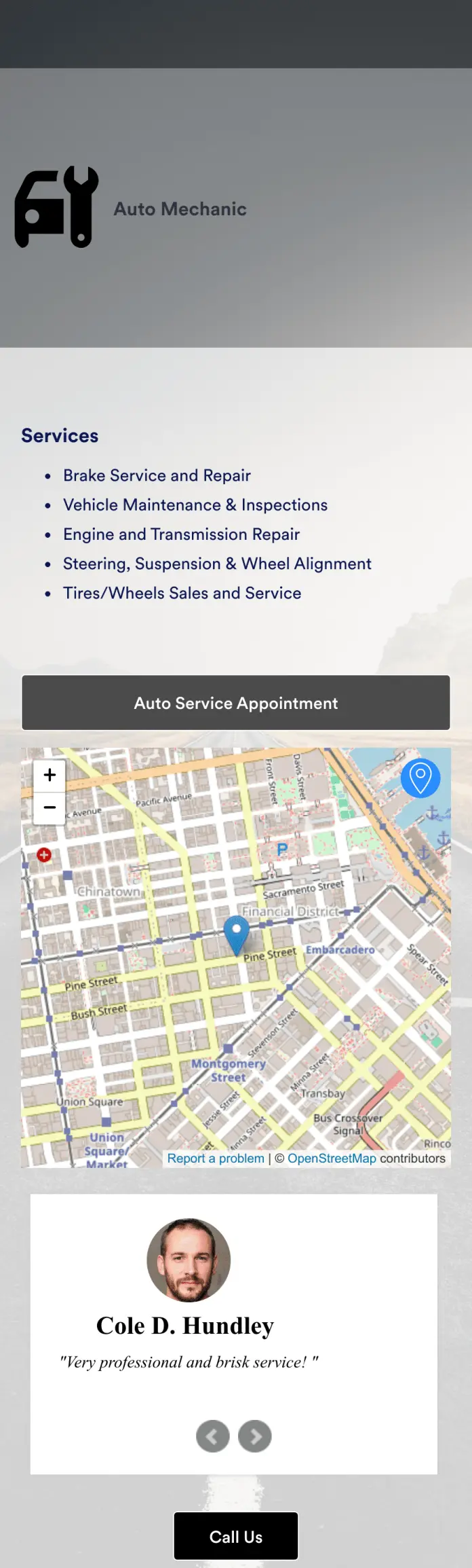 Auto Repair App