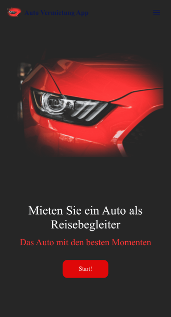 Auto Vermietung App