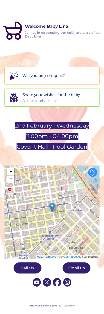 Baby Shower Planning App Template