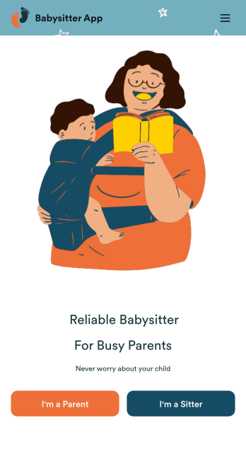 Babysitter App Template