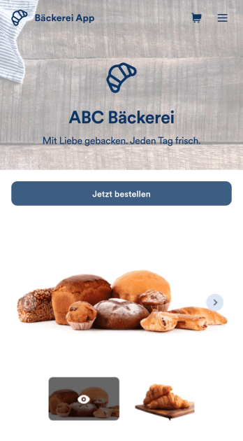 Bäckerei App