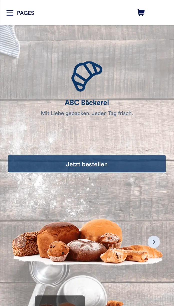 Bäckerei App