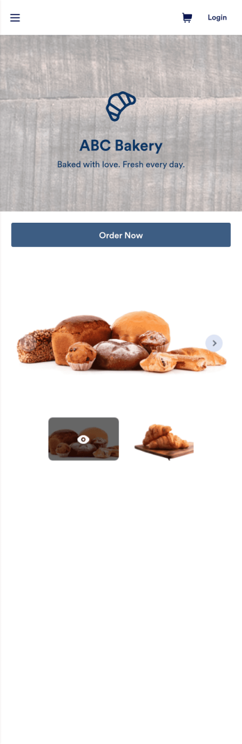 Bakery App Template