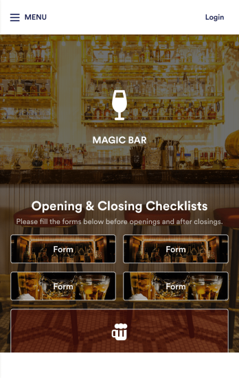 Bar Management App Template
