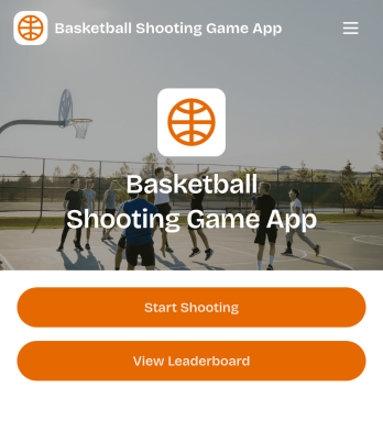 Basketball Shooting Game App Template