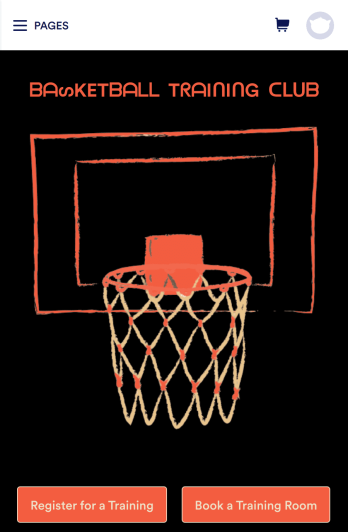 Basketball Training App Template