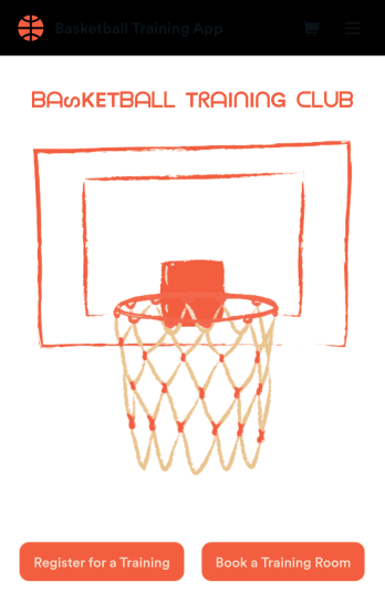Basketball Training App Template