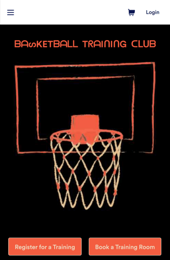 Basketball Training App Template