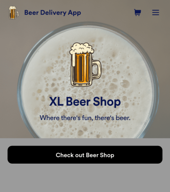 Beer Delivery App Template