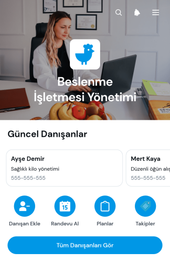 Beslenme İşletmesi Yönetim Uygulama Șablonu